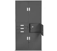 Armadio classificatore con cassaforte Armadio da ufficio Armadio in metallo...