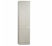 Armadio colonna Mobile scarpiera multiuso eucalipto 3 ripiani cassetto 46x34x183
