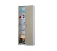 ARMADIO COLONNA TUTTOPIANI BIANCO/OLMO NOBILITATO MELAMINICO CM.72X36X186