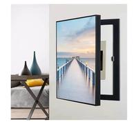 Armadio Coperchio Scatola dei Fusibili Copertura del Quadro Elettrico Decorativa Nascondere I Dipinti Arte da Parete Poster Decorazione Soggiorno Casa(Gray,40x60cm)