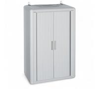 Armadio copricaldaia apertura a serranda himalaya easy roll bianco