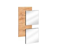 Armadio Corridoio Guardaroba Set Pannello da Parete Easy II Wtz Specchio PVC