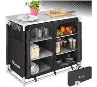Armadio da Campeggio Deluxe con 6 Scomparti Borsa da Trasporto 97x47,5x78 cm