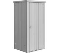 Armadio da esterno Biohort 93x83 cm argento metallizzato Argento metallico