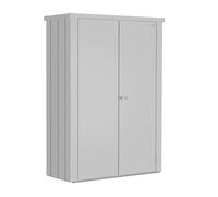 Armadio da Esterno in Metallo ROMEO Biohort M HIGH Argento Metal