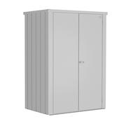 Armadio da Esterno in Metallo ROMEO Biohort L HIGH Argento Metal