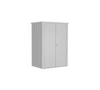 Armadio da Esterno in Metallo ROMEO Biohort L HIGH Argento Metal