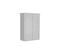Armadio da Esterno in Metallo ROMEO Biohort M HIGH Argento Metal