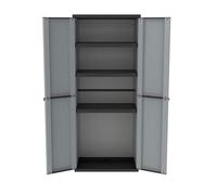 Armadio Terry Jline J-Line 268 2 Ante 68x37x164 Tutto Piani Resina 3 Piani