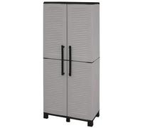 Armadio da Esterno Portascope 68x37x169 cm Ripiani Regolabili
