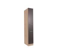 Armadio Da Farmacia Con 2 Cassetti 30 Cm Rovere Spazzolato Grigio Merle Respekta