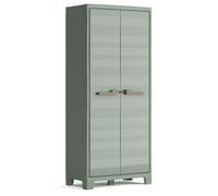 Keter Armadio 4 Ripiani Regolabili Realizzato in Resina Planet Outdoor 80x44x182H cm; ECOMMERCE PACK