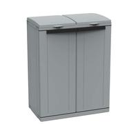 Armadio da giardino per raccolta differenziata dei rifiuti Armadietto pattumiera