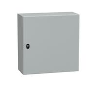 ARMADIO DA PARETE METALLICO SCHNEIDER NSYS3D6625 - Dimensioni 600x600x250 mm, Serratura con chiave, Certificazione RoHS, IP66