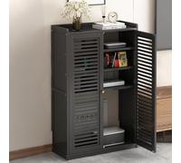 Armadio di archiviazione per router WiFi nascosto, nasconditore modem da pavimento con ripiani multistrato, elegante scatola per casa e ufficio, nasconde cavi e dispositivi router