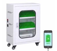 Armadio di ricarica per telefono cellulare ricaricabile, stazione di ricarica e carrello di stoccaggio, armadietto di ricarica portatile per studenti, dipendenti e turisti
