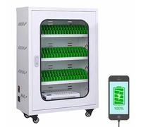 Armadio di ricarica per telefono cellulare ricaricabile, stazione di ricarica e carrello di stoccaggio, armadietto di ricarica portatile per studenti, dipendenti e turisti