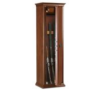 Armadio Di Sicurezza A Chiave Per 7 Fucili Serie Riv. Legno Technomax 1520x470x360mm