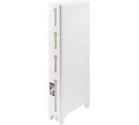 Armadio di Stoccaggio Armadio di Stoccaggio 2/3/4 Cassetti Organizzazione Domestica Contenitore di Stoccaggio Torre Grande capacità Stretto Alto Sottile Torre D,No Tissue Cabinet-4 Tier