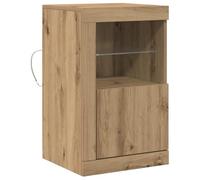 vidaXL Mobile laterale rovere artigianale 41 x 37 x 67 cm