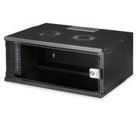 DIGITUS DN-49201 - Alloggiamento a parete da 19'', confezione piatta, 4 U, profondit