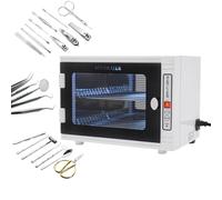 Armadio disinfettante UV, sterilizzatore per manicure, sterilizzatore UV, sterilizzatore per unghie, sterilizzatore medico, strumento con timer per cosmetici, studi di piedi, asciugamani