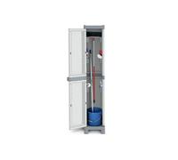 Armadio Domino Wave - Base 2350 UW - 1 anta - 35 x 43,8 x 181,8 cm - PPL - grigi