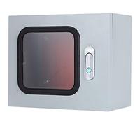 Armadio Elettrico da Esterno Orizzontale, Scatola Derivazione Esterna, Cassetta Elettrica Esterna Resistente Agli Agenti Atmosferici con Finestra di Ispezione(50x40x20 cm/20x16x8 in)