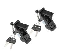 Armadio Elettrico Pannello Bloccaggio Camma Serratura Porta 606-1 Nero 2pz