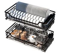 Armadio espandibile a 2 livelli in acciaio inossidabile per cucina rageSlideOut Design per una gestione efficiente dello spazio