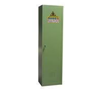 Armadio fitofarmaco in metallo per aziende agricole per FITOFARMACI dim.cm.54X45X200H)