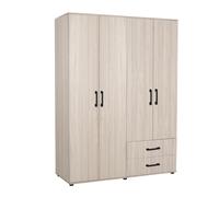 Armadio GRD4422023 rovere 4 ante e 2 cassetti