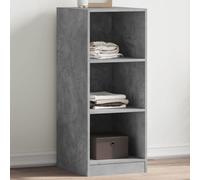 Armadio Grigio Cemento 48x41x102 cm in Legno Multistrato