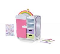 Armadio guardaroba arcobaleno per bambole BABY born
