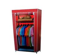 Armadio Guardaroba in Tessuto Tnt 60x45x150cm Portatile Pieghevole -