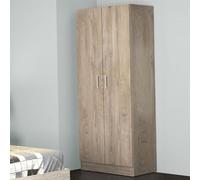 Armadio guardaroba multiuso rovere in legno. Armadi scarpiera camera da letto