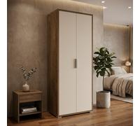 Armadio Guardaroba Sarmog 2 ante battenti 71x41x182 cm 0992463 Db354k