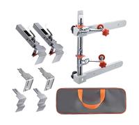 Armadio Hardware Jig - Piano di lavoro da cucina Jig | Maniglia per gabinetto JIG | Funzione di compatibilità migliorata kit installazione montaggio kit guide per armadio cassetta degli attrezzi comò