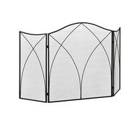 ARMADIO HOMCOM IT820-263 - in metallo nero con 3 pannelli pieghevoli