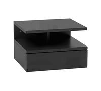 ARMADIO HOMCOM IT831-338V04BK - in truciolare nero con 1 porta e 1 ripiano