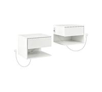 ARMADIO HOMCOM IT831-339V92WT - in pannello truciolare laminato bianco con 2 porte e 1