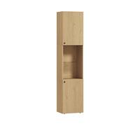 ARMADIO HOMCOM IT834-895V00AK - in MDF rovere con 2 porte e 0 ripiani, 40x31x182 cm