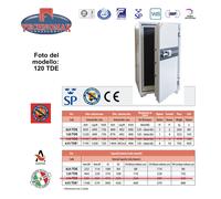 Armadio Ignifugo Digitale per Supporti Magnetici Resistenza 120 Technomax - 1220X690X720Mm