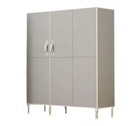 Armadio impilabile Armadio con porta aperta Tessuto Non tessuto Partizionato Sistema di Stoccaggio Freestanding Abbigliamento Rack per Camera da letto nization