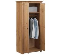 Armadio in legno massello pino, dimensioni 80x50x171,5 cm, per camera