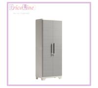 ARMADIO IN PLASTICA PORTASCOPE 2A LINEAR WOOD 68x39x173H KETER