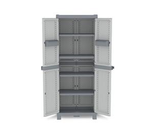Armadio in Polipropilene Domino Wave Terry Store Age - Tutto Piani - 70x43,8x181