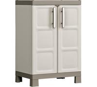 Armadio in resina plastica tuttopiani 2 ante basso EXCELLENCE 45x56x97 cm