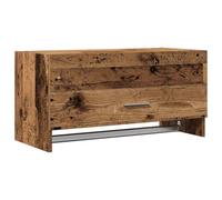 vidaXL Armadio Legno Vecchio 70x32,5x35 cm in Legno Multistrato, armadietto, organizzatore Armadio, Armadio Guardaroba, Armadio Organizer