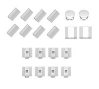 Armadio magnetico di sicurezza per bambini, invisibile, con chiusura magnetica, 8 serrature e 2 chiavi